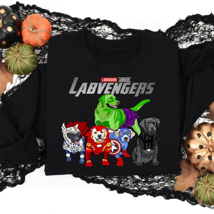 Labrador Labvengers t-shirt sweatshirt