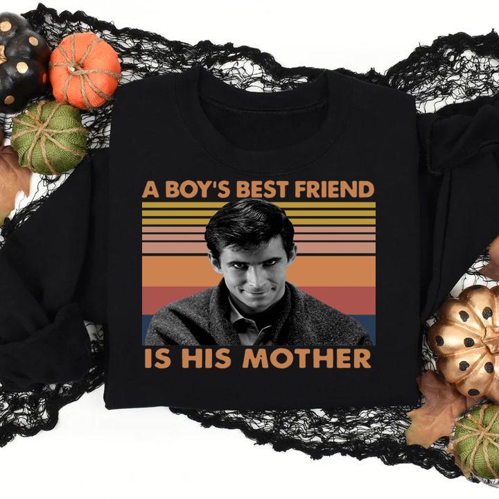 Norman Bates A boy’s best friend is his mother vintage t-shirt sweatshirt