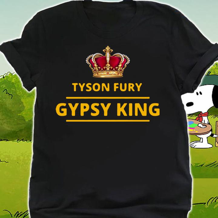 Pretty Tyson Fury Gypsy King t-shirt shirt