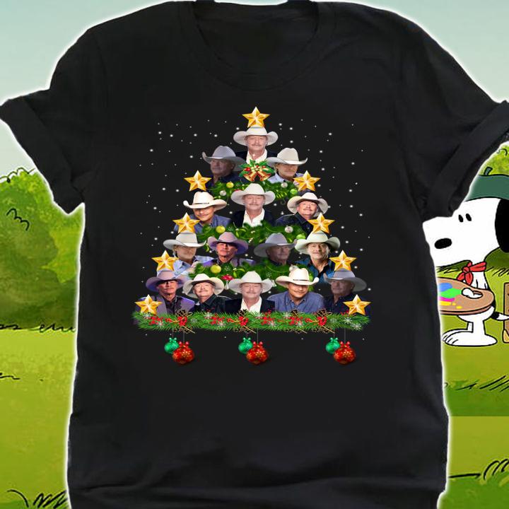 Alan Jackson Happy Christmas Tree t-shirt shirt