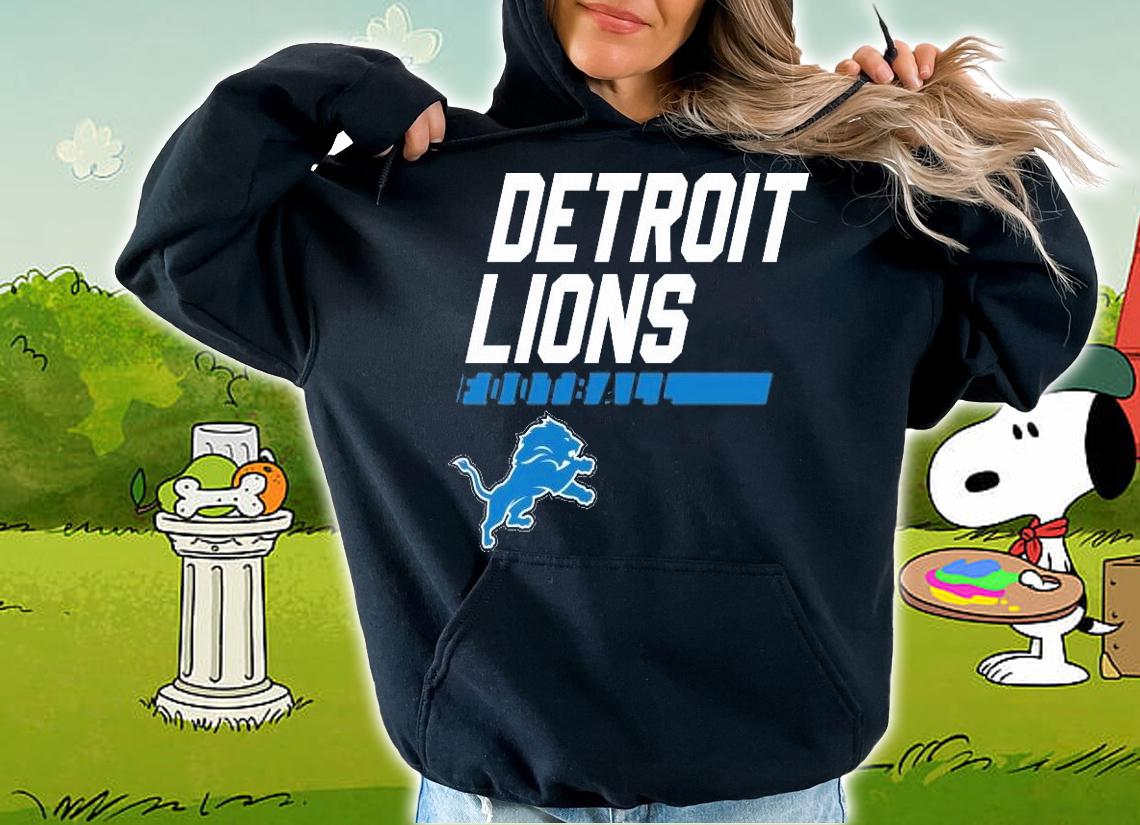 Detroit Lions Football NFL logo t-shirt hoodie