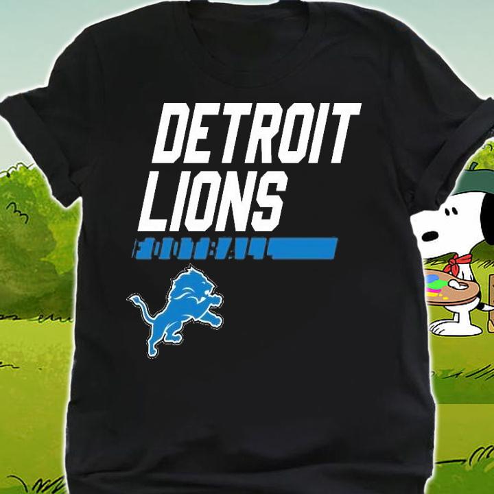 Detroit Lions Football NFL logo t-shirt shirt