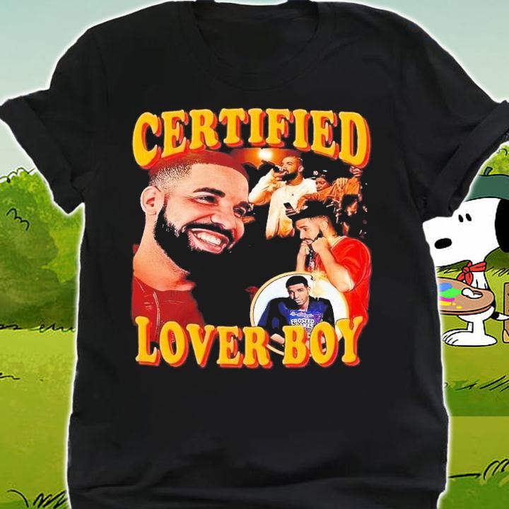 Drake Certified Lover Boy graphic t-shirt shirt