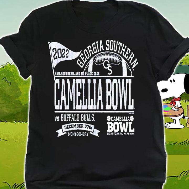 2022 Camellia Bowl Georgia Southern Hail Southern and no place else vs Buffalo Bulls shirt t-shirt shirt