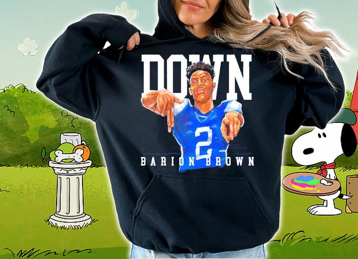 Barion Brown Ls Down Crew shirt t-shirt hoodie