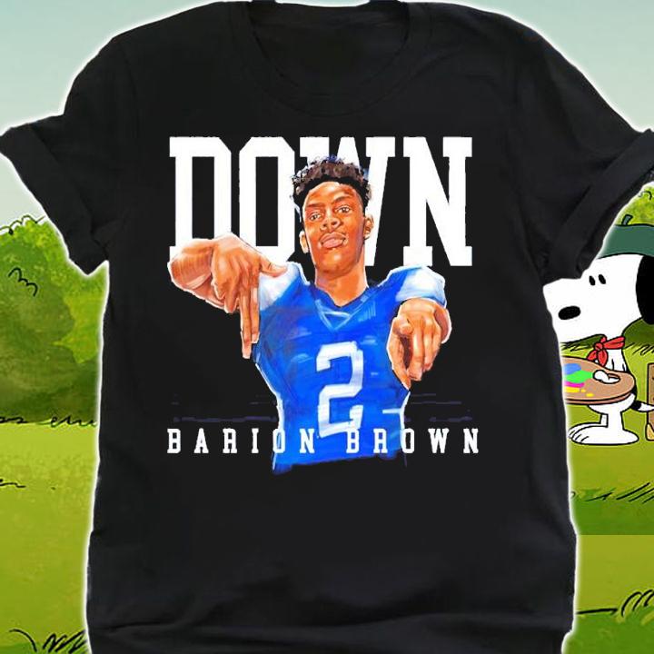 Barion Brown Ls Down Crew shirt t-shirt shirt