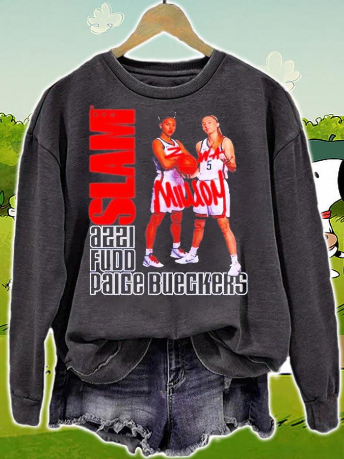 Azzi Fudd and Paige Bueckers Slam shirt t-shirt sweatshirt