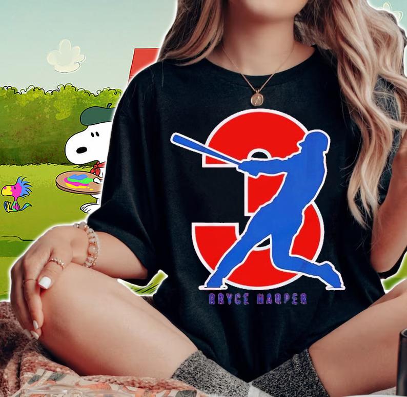 Bryce Harper 3 shirt t-shirt woman shirt