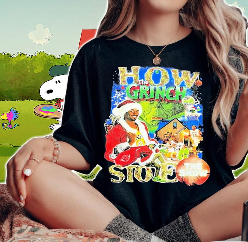 Christmas How The Grinch Stole Show Shirt t-shirt woman shirt