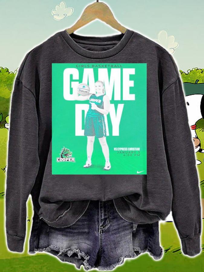Girls Basketball Game Day Vs Cypress Christian January 3 2023 Shirt t-shirt sweatshirt