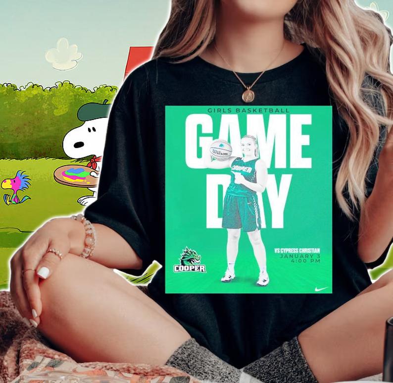 Girls Basketball Game Day Vs Cypress Christian January 3 2023 Shirt t-shirt woman shirt