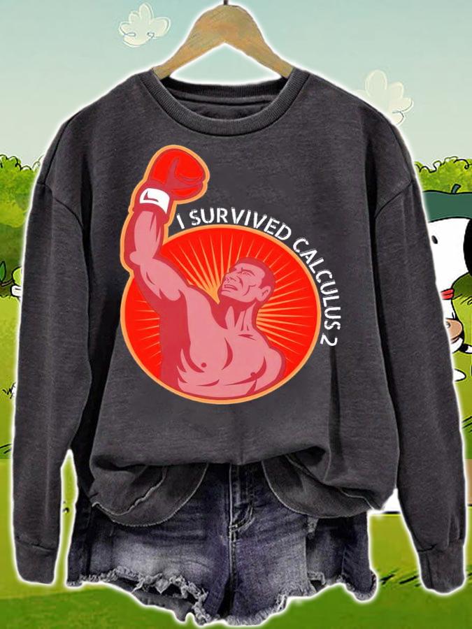 I survived calculus 2 shirt t-shirt sweatshirt