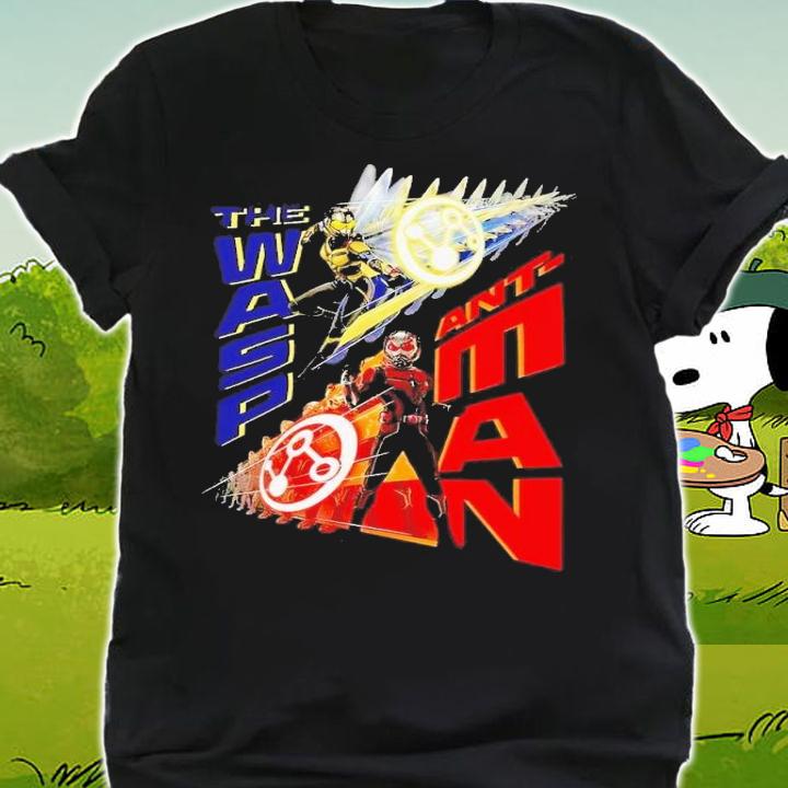 Marvel Ant-Man and the Wasp Quantumania The Wasp and Ant-Man Poster shirt t-shirt shirt