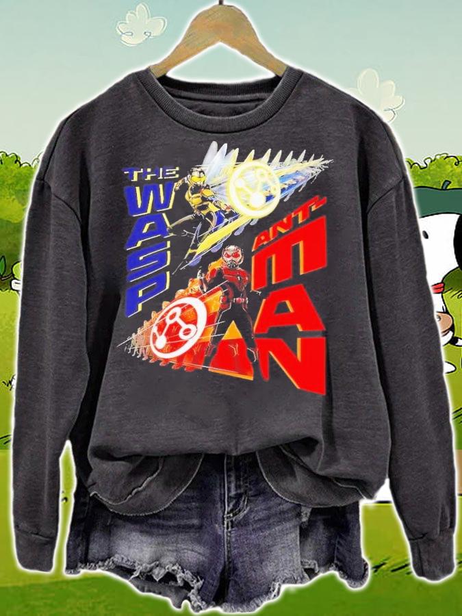 Marvel Ant-Man and the Wasp Quantumania The Wasp and Ant-Man Poster shirt t-shirt sweatshirt
