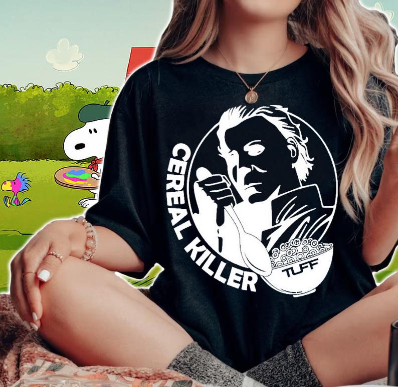 Michael Myers Cereal Killer Shirt t-shirt woman shirt