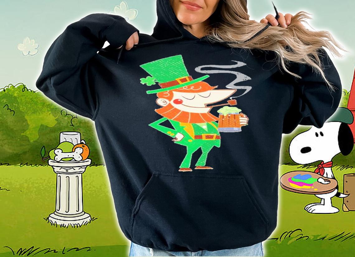 Mid Century Leprechaun St Patrick's Day Shirt t-shirt hoodie