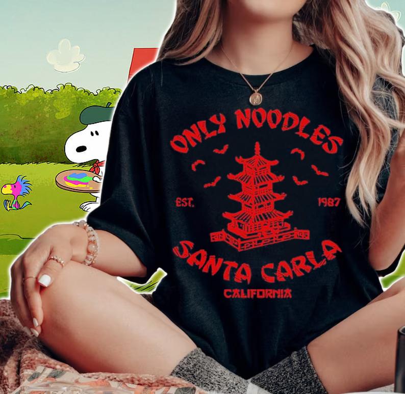 Noodles santa carla the lost boys shirt t-shirt woman shirt