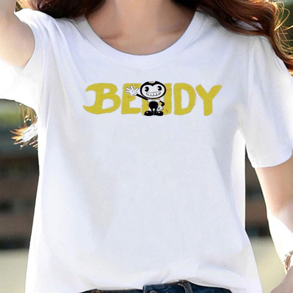 Bendy Bendy Title Sketch Shirt t-shirt woman shirt
