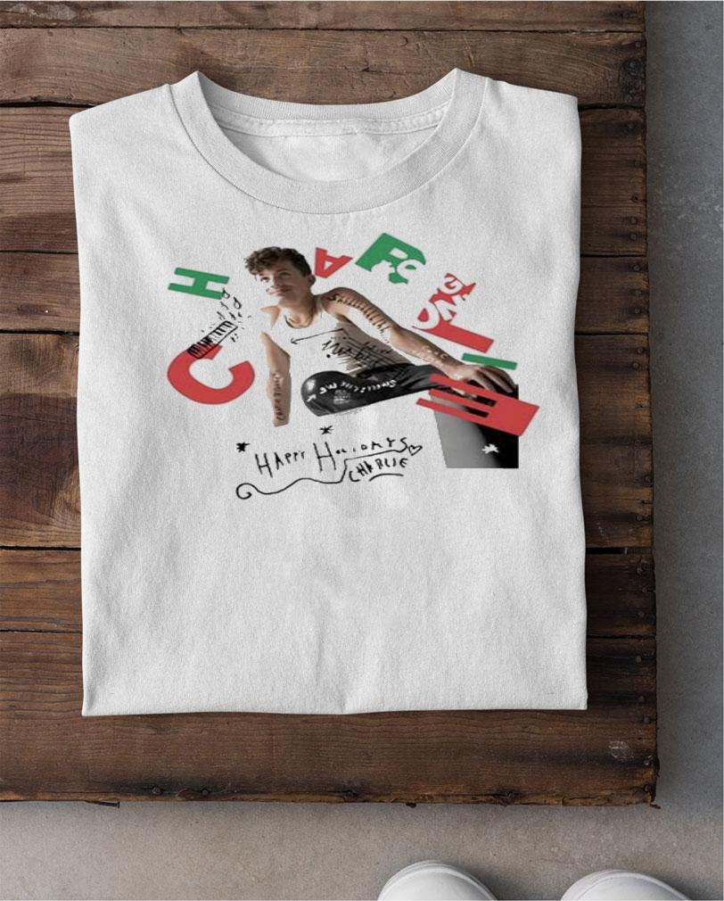 Charlie Puth One Night Only Happy Holidays Charlie Shirt t-shirt shirt