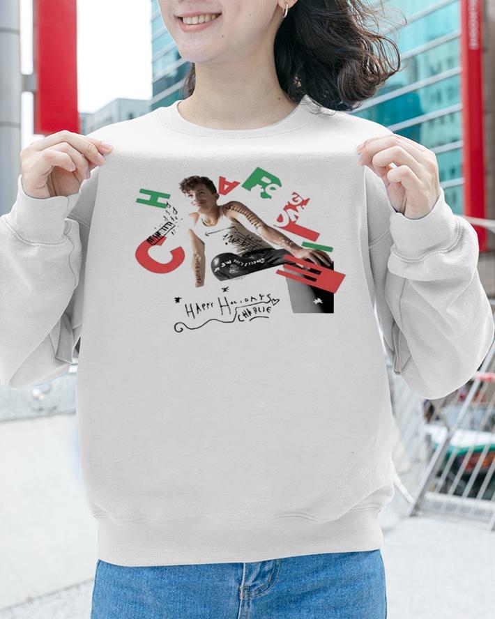 Charlie Puth One Night Only Happy Holidays Charlie Shirt t-shirt sweatshirt