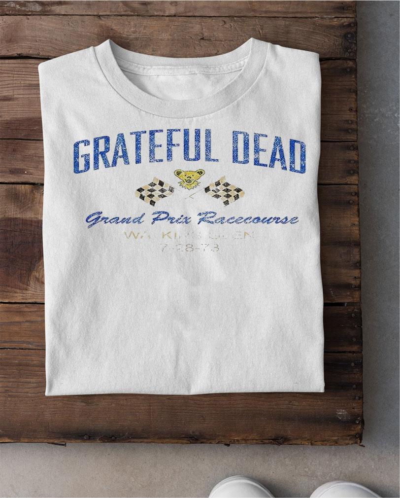 Grateful Dead Grand Prix shirt t-shirt shirt