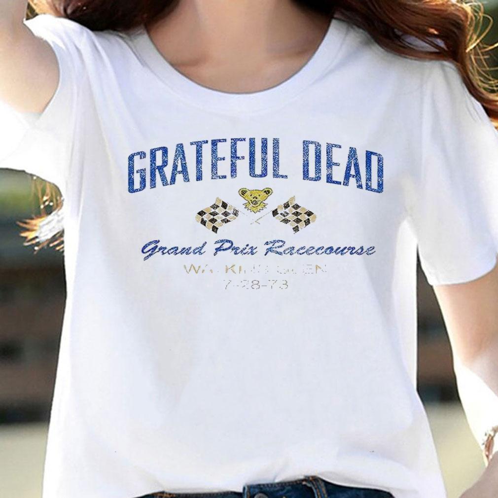 Grateful Dead Grand Prix shirt t-shirt woman shirt