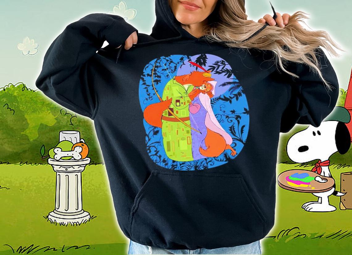 Moonlit Klimt Robin Hood shirt t-shirt hoodie