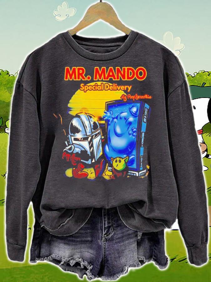 Mr. Mando - Mandalorian shirt t-shirt sweatshirt