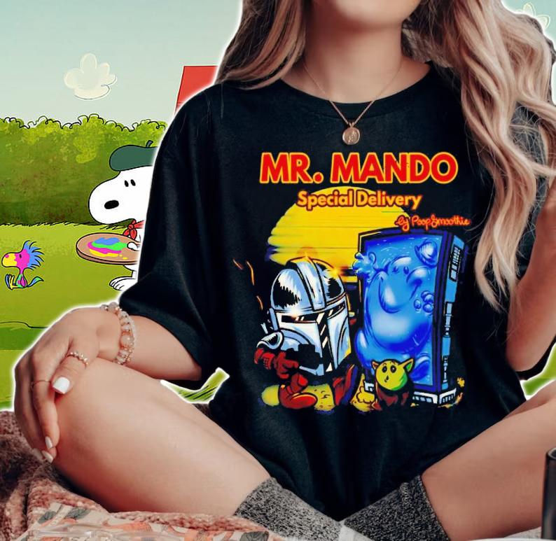 Mr. Mando - Mandalorian shirt t-shirt woman shirt