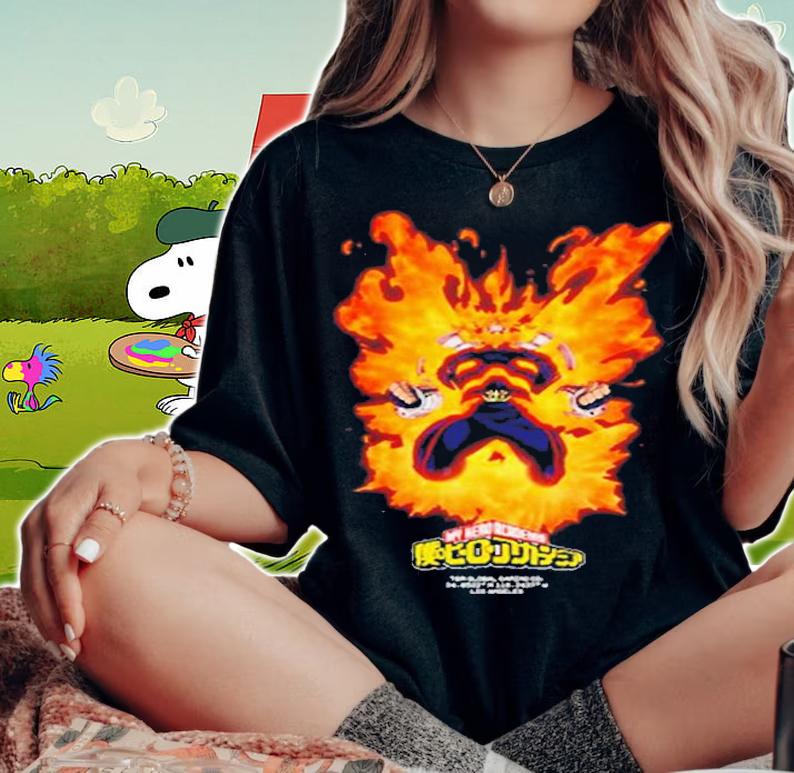 My Hero Academia Enji Todoroki Shirt t-shirt woman shirt