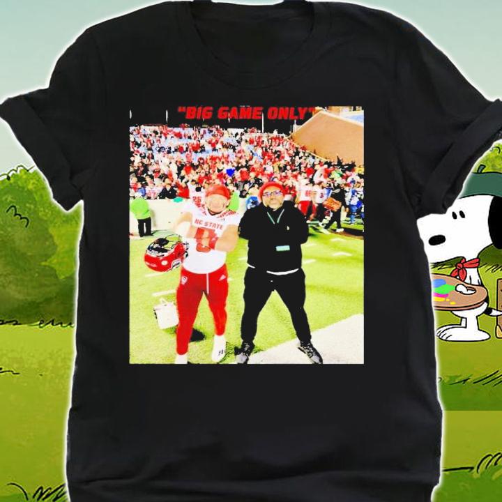 NC state Wolfpack Thayer Thomas big game only shirt t-shirt shirt