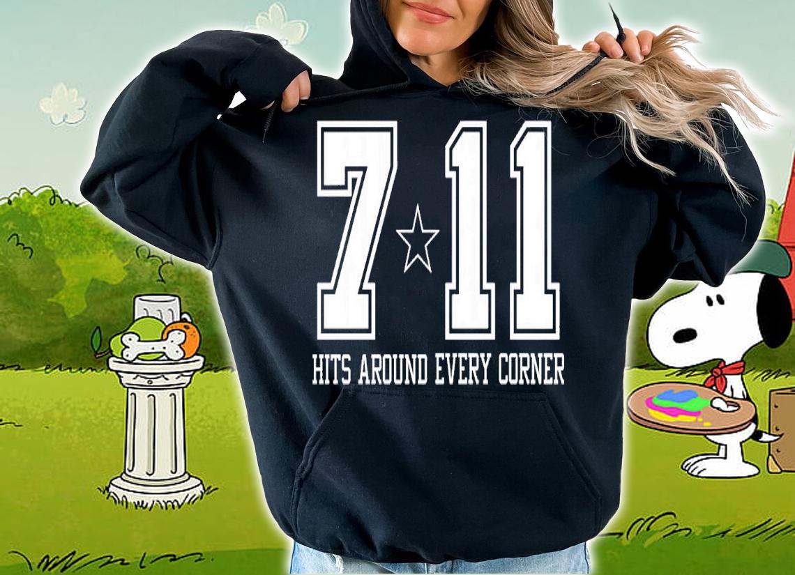 7 Eleven Hit Around Every Corner Dallas Cowboys Shirt t-shirt hoodie