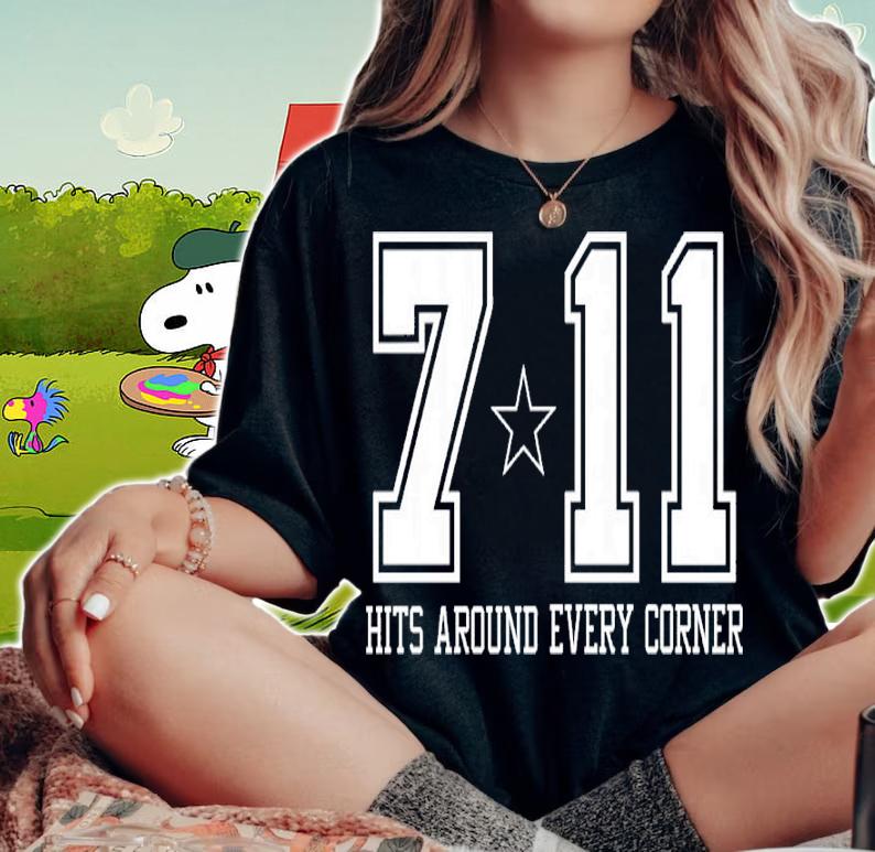 7 Eleven Hit Around Every Corner Dallas Cowboys Shirt t-shirt woman shirt