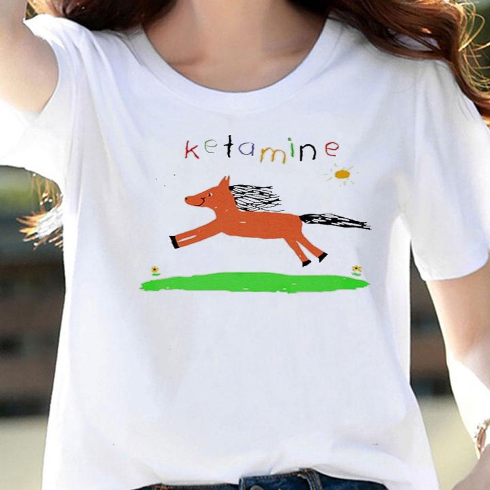 Ketamine Horse vintage shirt t-shirt woman shirt