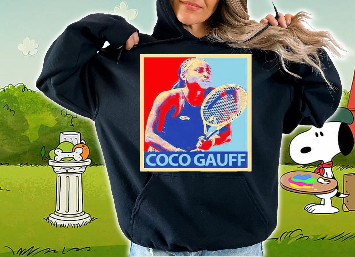 Coco Gauff Tennis Player Shirt t-shirt hoodie