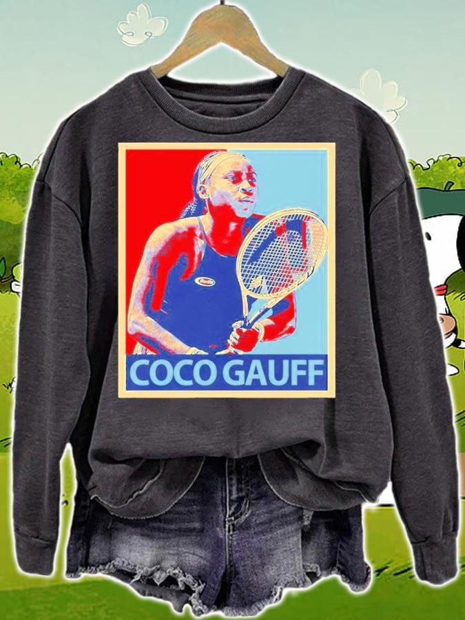 Coco Gauff Tennis Player Shirt t-shirt sweatshirt
