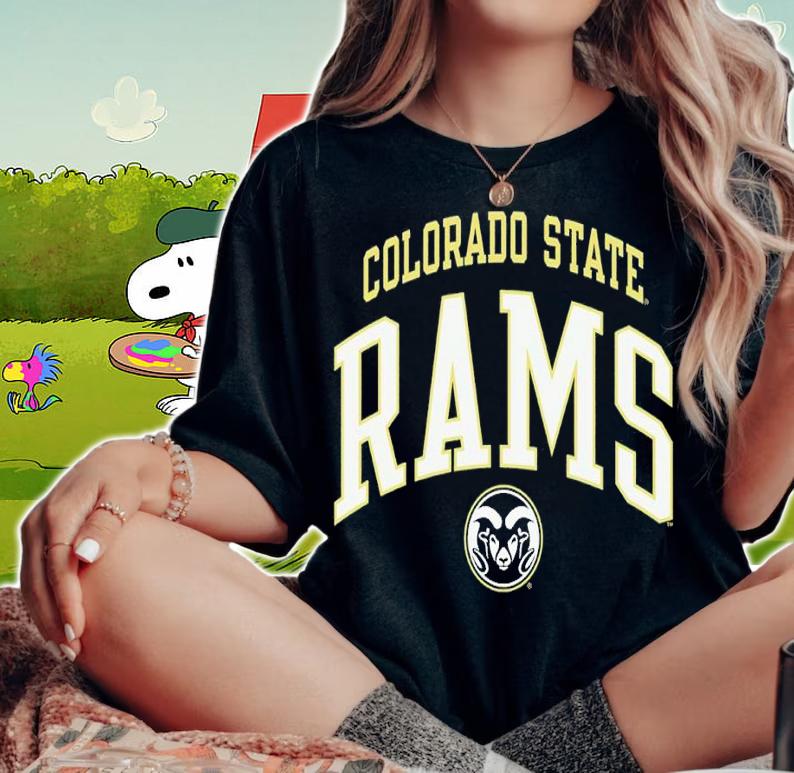 Colorado State Rams Mascot Stack shirt t-shirt woman shirt