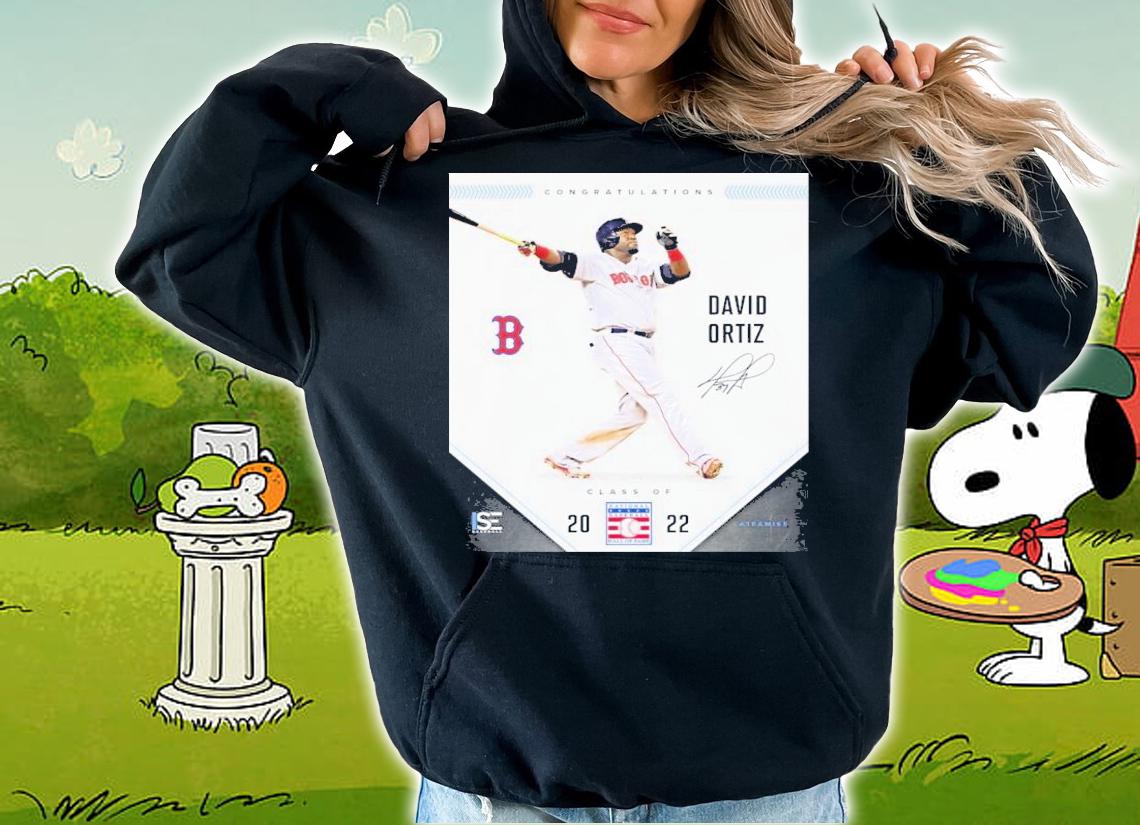 Congratulations David Ortiz Baseball Class Of 2022 Signature Shirt t-shirt hoodie