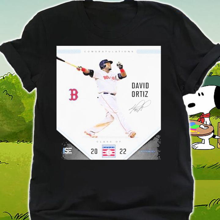 Congratulations David Ortiz Baseball Class Of 2022 Signature Shirt t-shirt shirt