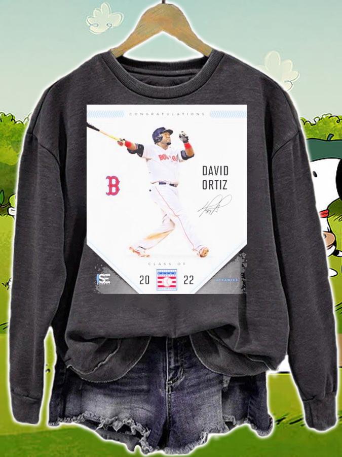 Congratulations David Ortiz Baseball Class Of 2022 Signature Shirt t-shirt sweatshirt