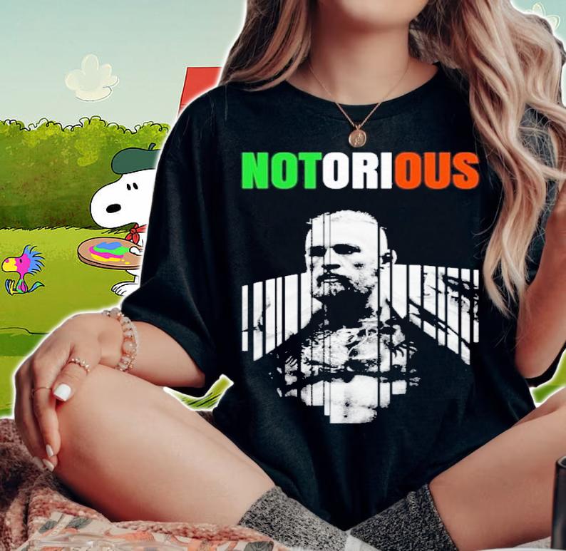 Conor McGregor Notorious Vintage Shirt t-shirt woman shirt