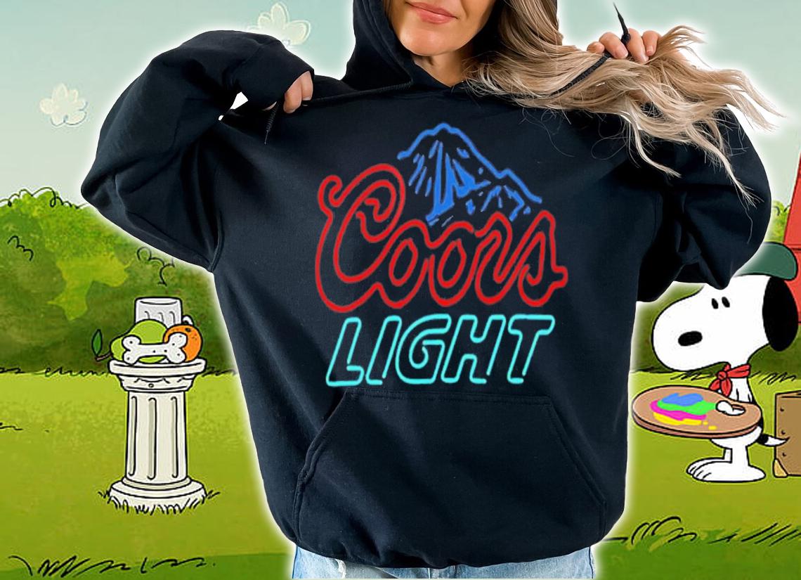 Coors Light Mountain Coors Rodeo Banquet T-Shirt t-shirt hoodie