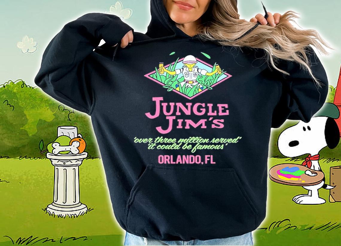 Jungle Jim's Restaurant Full Color Logo shirt t-shirt hoodie