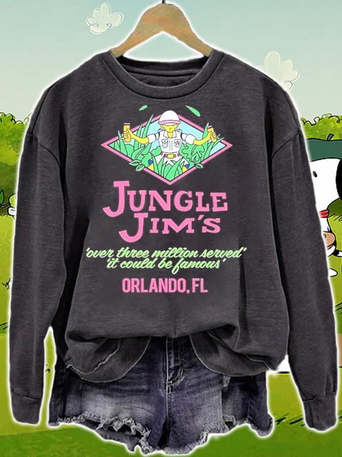 Jungle Jim's Restaurant Full Color Logo shirt t-shirt sweatshirt