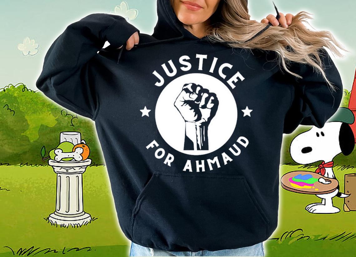 Justice For Ahmaud Arbery The Shooting Death Shirt t-shirt hoodie