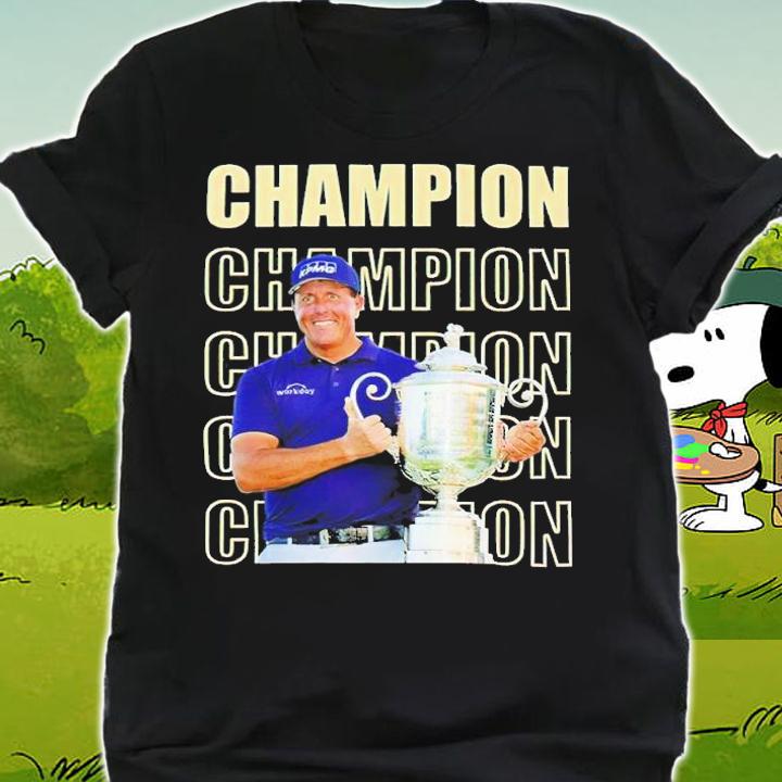 Phil mickelson t-shirt t-shirt shirt