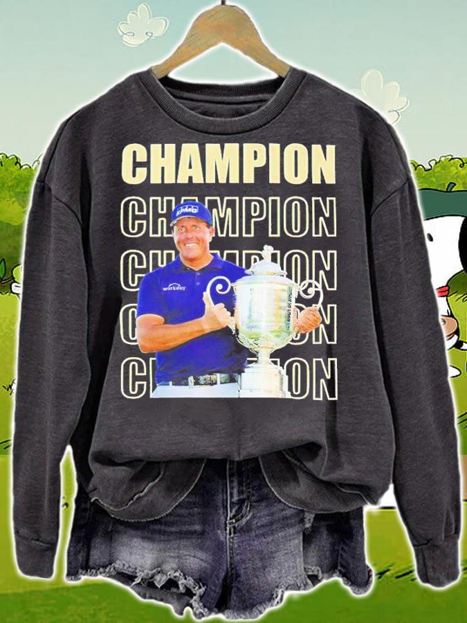 Phil mickelson t-shirt t-shirt sweatshirt