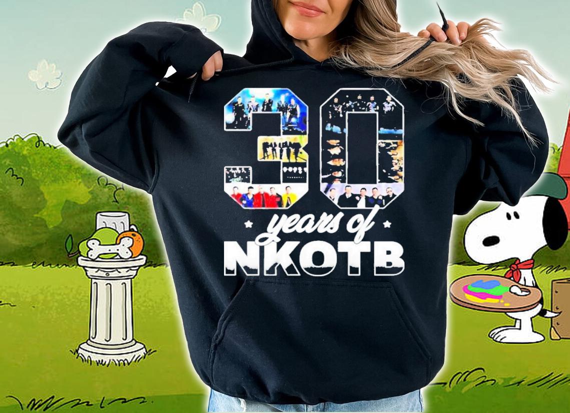 30 Years Anniversary Of NKOTB New Kids Shirt t-shirt hoodie