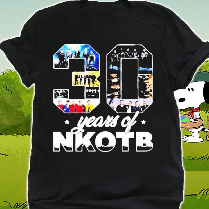 30 Years Anniversary Of NKOTB New Kids Shirt t-shirt shirt