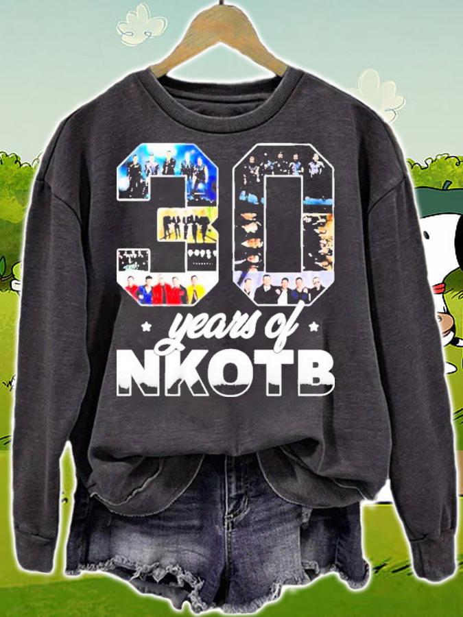 30 Years Anniversary Of NKOTB New Kids Shirt t-shirt sweatshirt